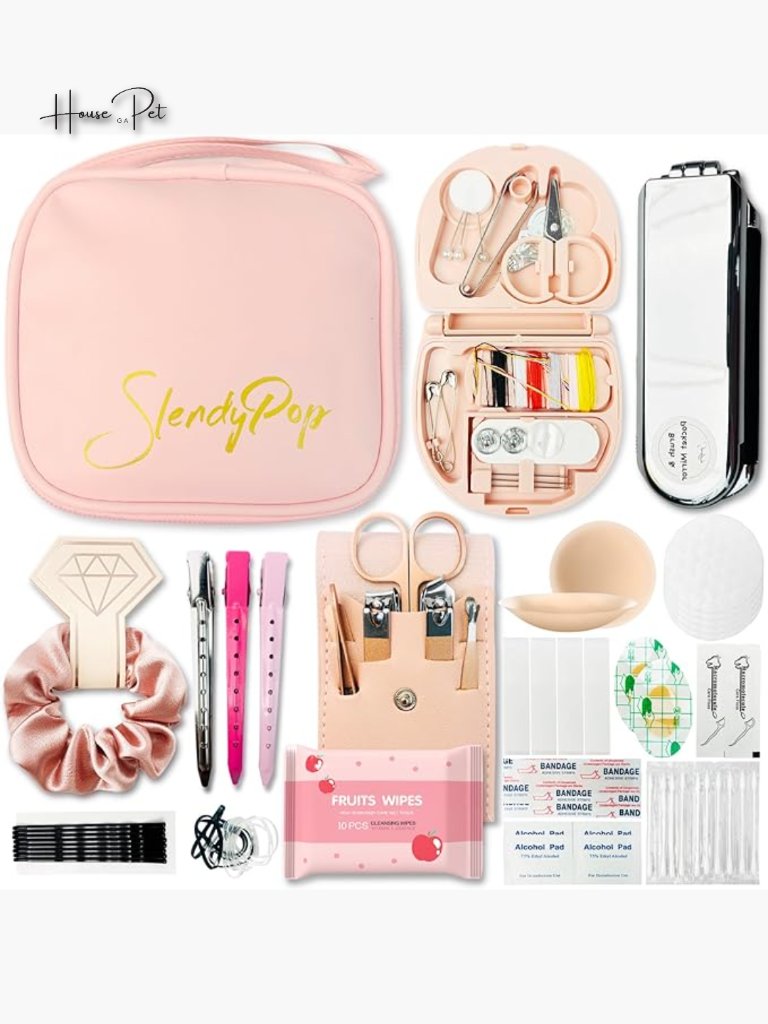 Faux Leather Emergency Kit For Weddings 29 Essential Items Travel